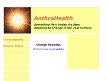 Tablet Screenshot of anthrohealth.net